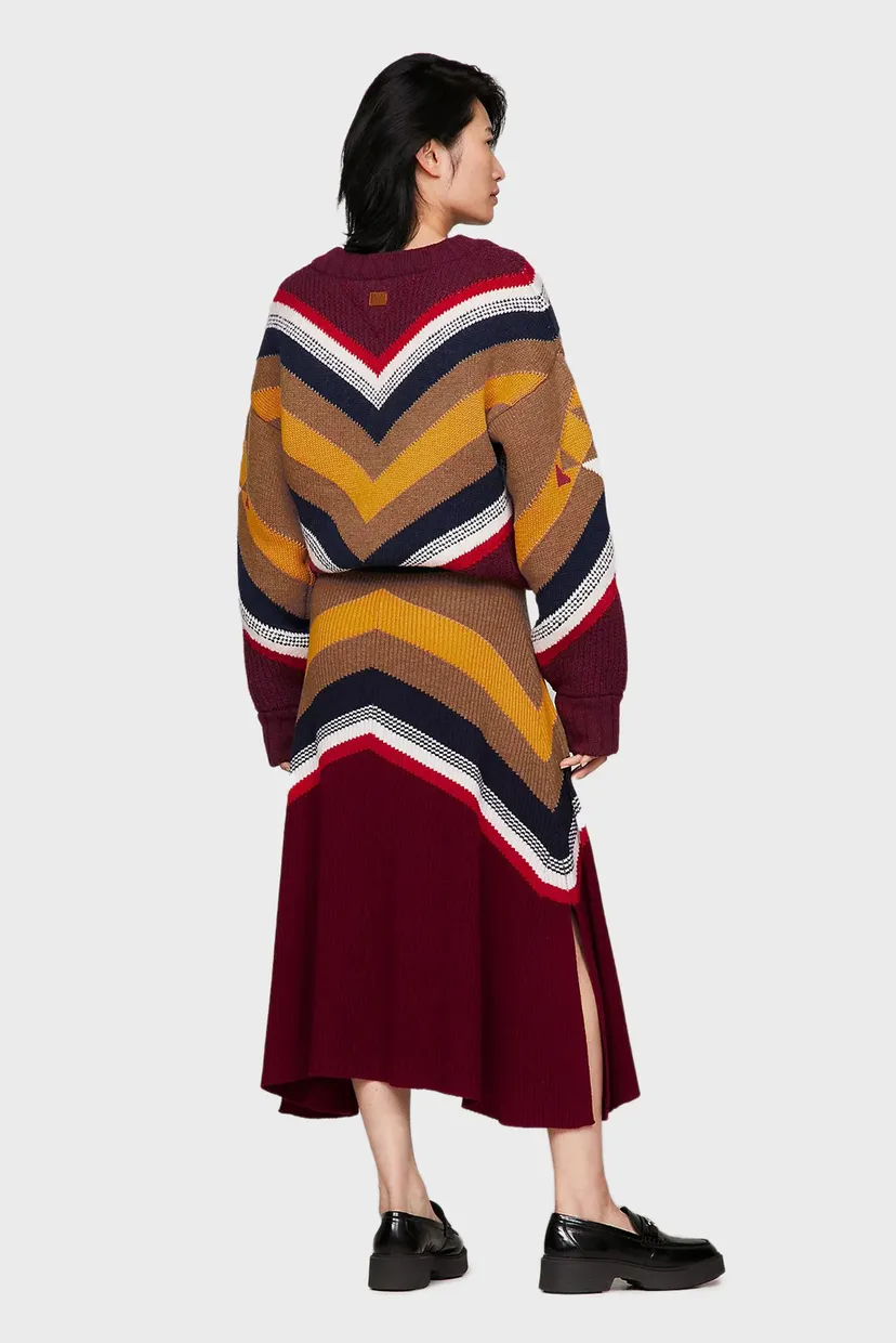 Жіноча вовняна спідниця Tommy x Pendleton 3