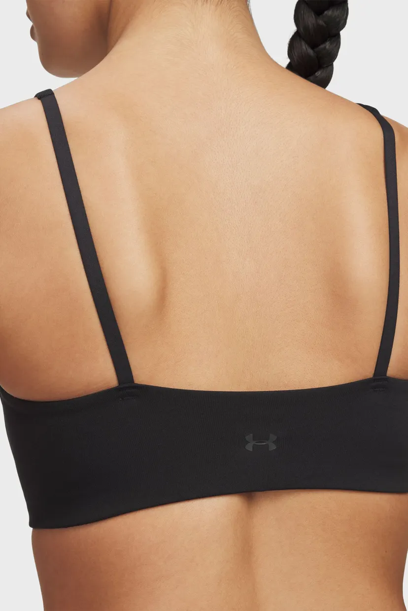 Женский черный топ UA Motion Bra 5