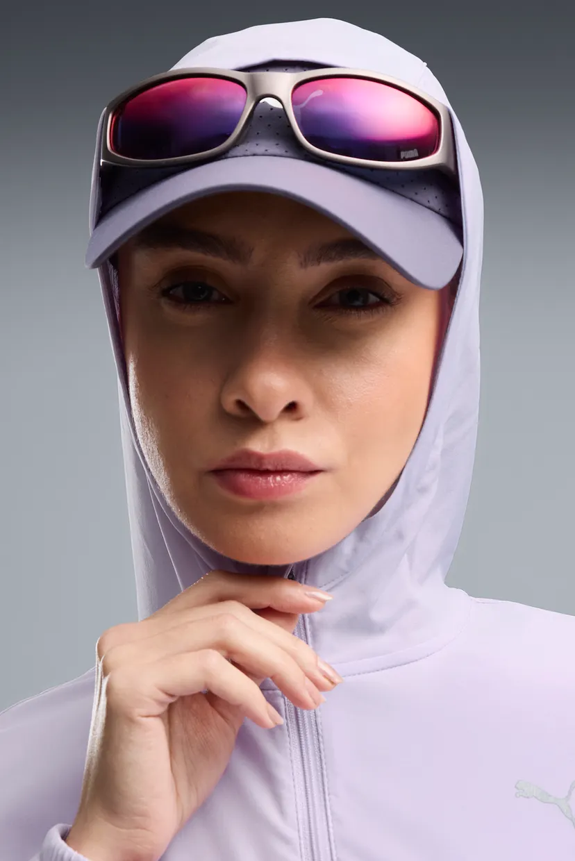 Жіноча бузкова вітровка VELOCITY Woven Running Jacket Women 4
