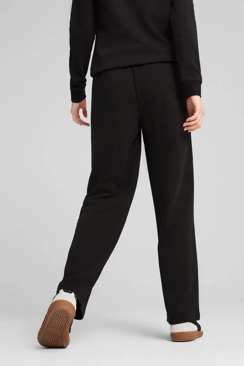 Женские черные спортивные брюки ESS Small No. 1 Logo Comfort Straight Pants Women 3