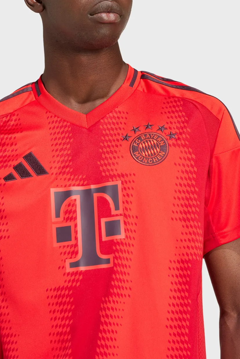 Мужская красная футболка FC Bayern 24/25 Home 4