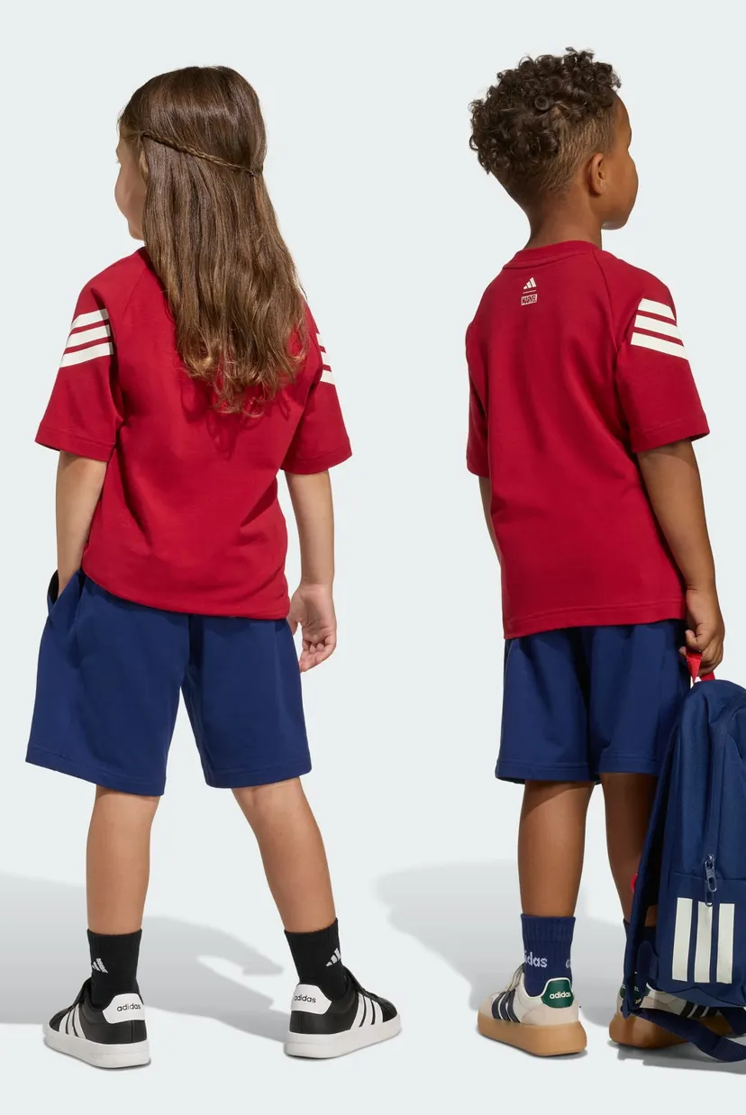 Дитячий комплект одягу (футболка, шорти) ADIDAS MARVEL SPIDER-MAN 3