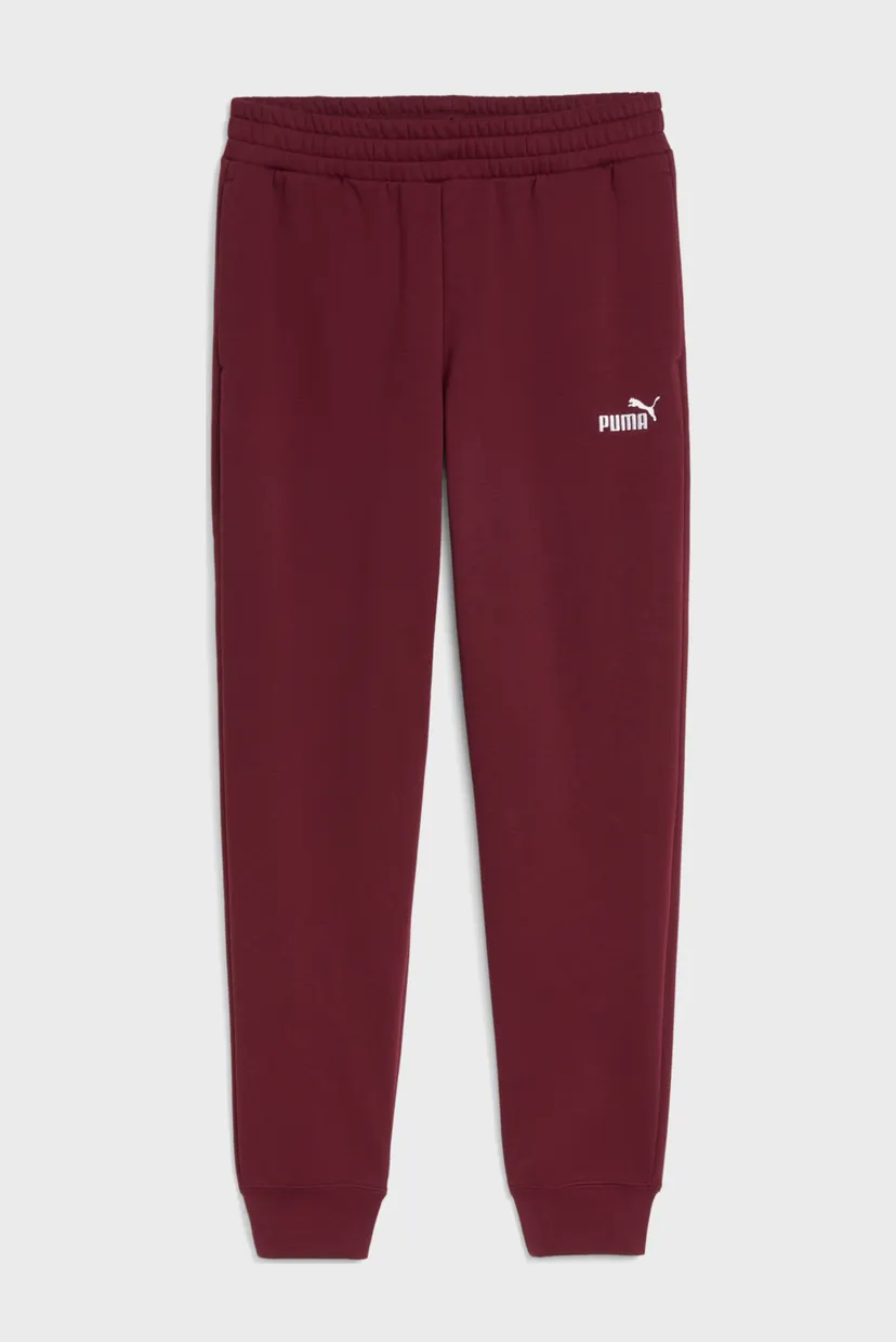 Женские бордовые спортивные брюки ESS Small No. 1 Logo Sweatpants Women 4