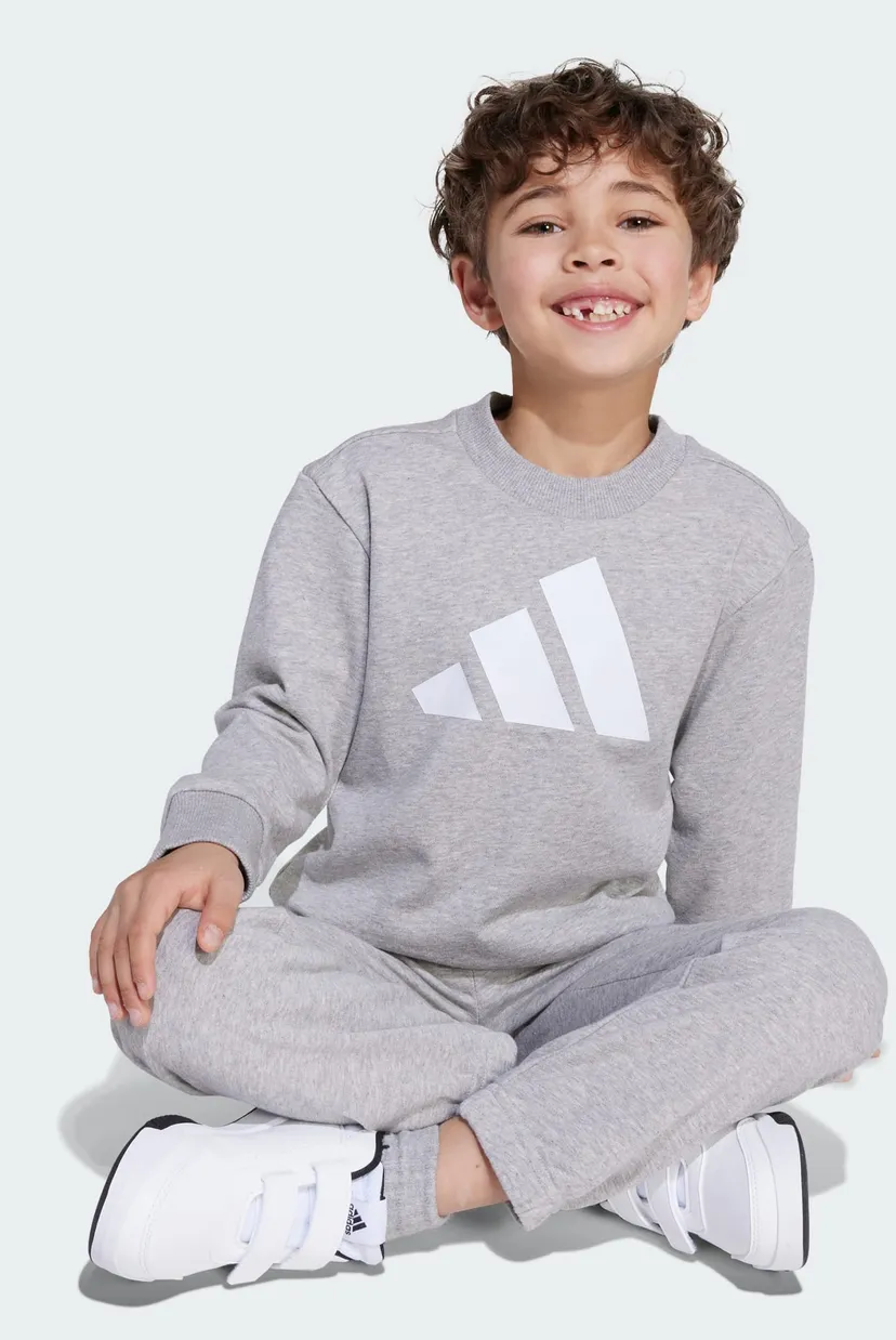 Дитячий сірий комплект одягу (світшот, штани) Essentials Kids 5
