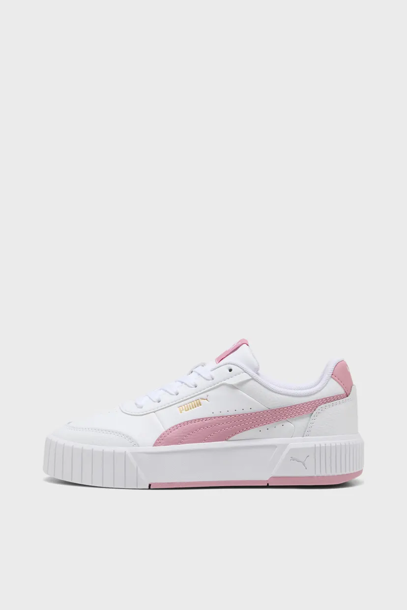 Женские белые кожаные сникерсы Carina Mia Sneakers Women 3