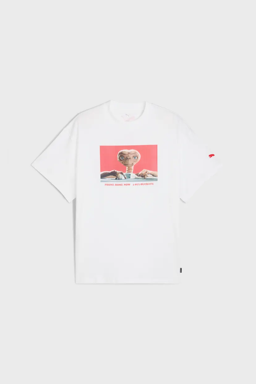 Чоловіча біла футболка Hoops x E.T. I Basketball Tee Men 6