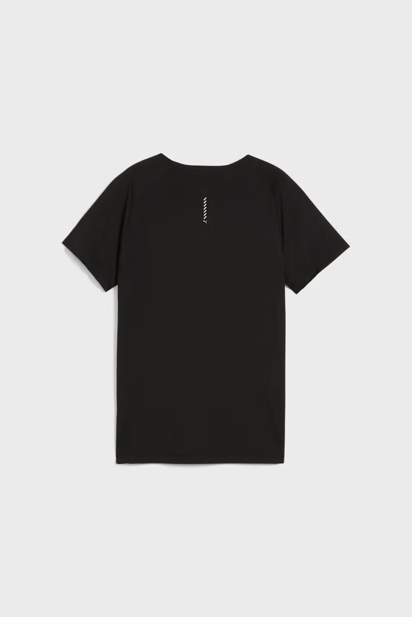 Женская черная футболка RUN CLOUDSPUN Tee Women 5