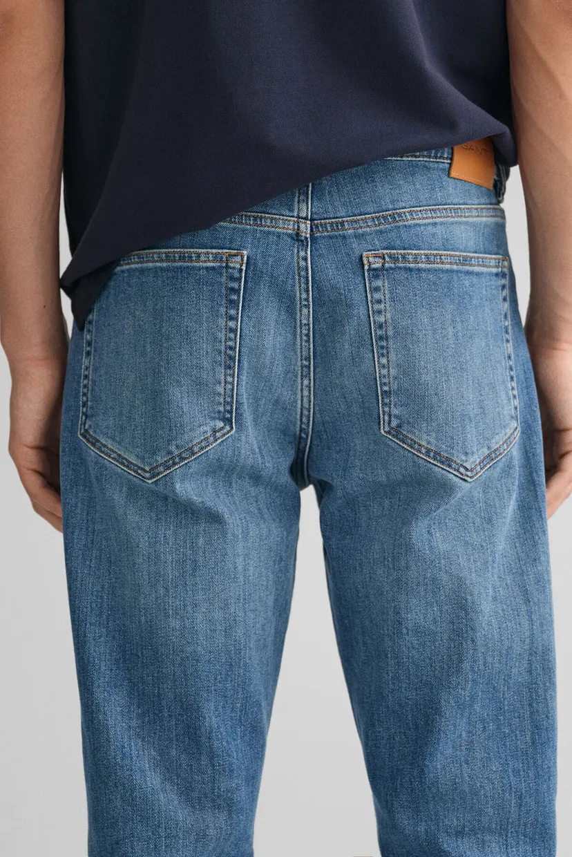 Мужские синие джинсы REGULAR GANT JEANS 6