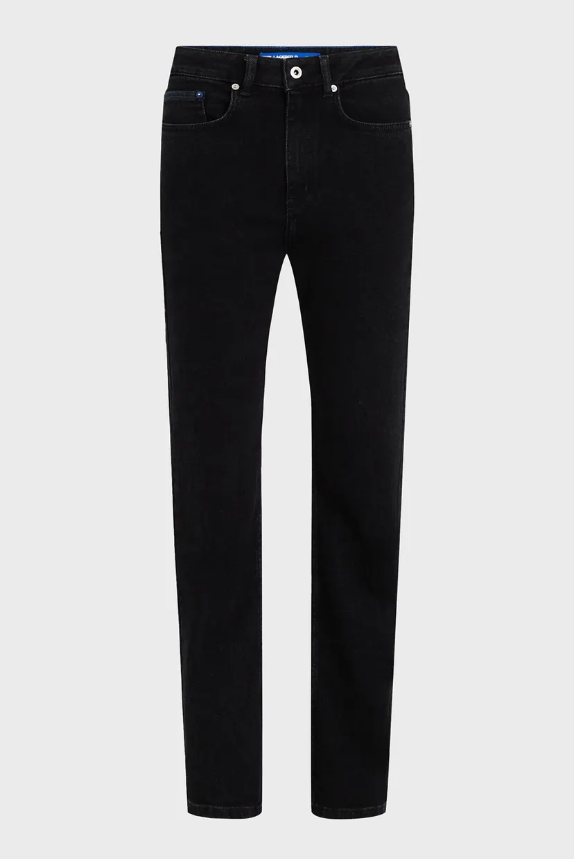 Женские черные джинсы hr straight denim 5