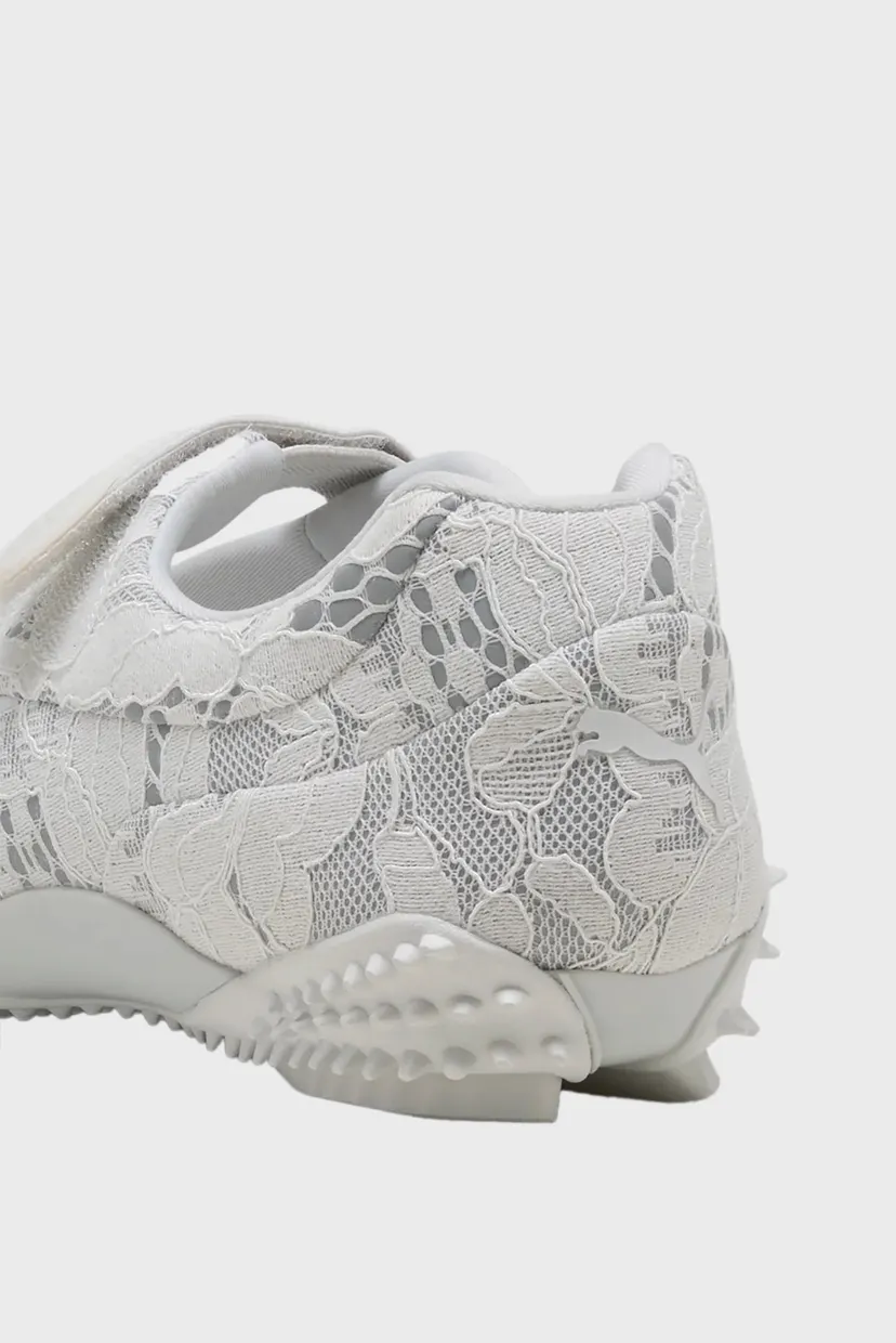Светло-серые балетки Mostro Fey Lace Sneakers Unisex 7