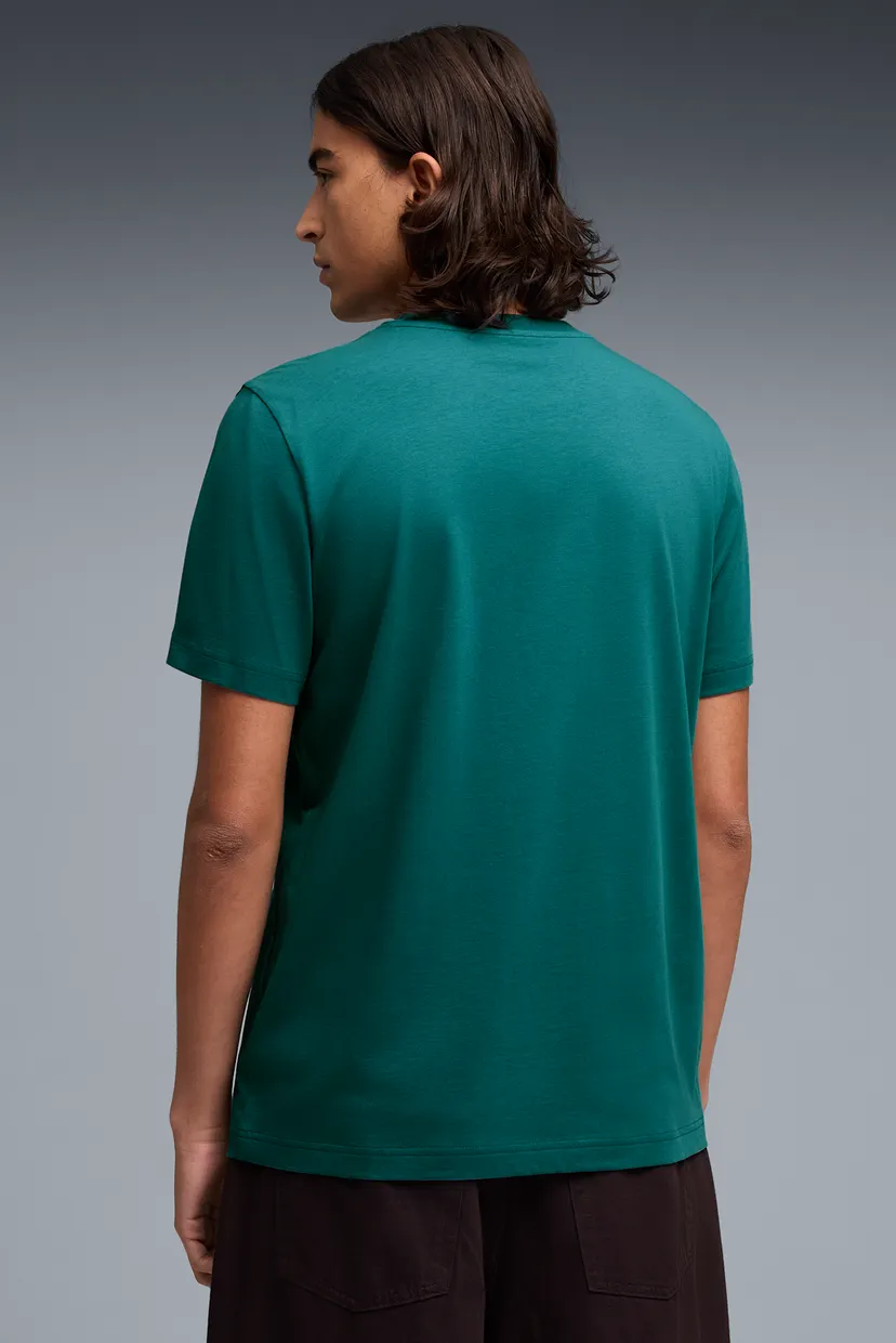 Чоловіча темно-зелена футболка ESS No. 1 Logo Tee Men 3