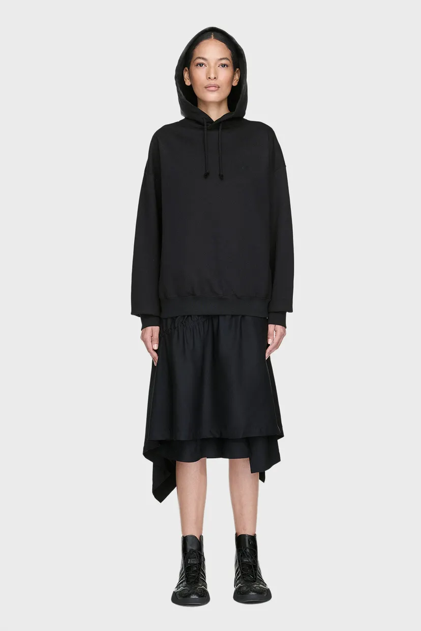 Черное худи Y-3 FT (унисекс) 4