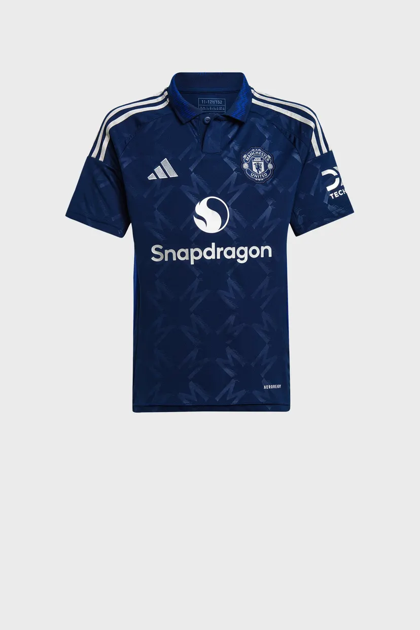 Дитяча синя футболка з візерунком Manchester United 24/25 Away Kids 6