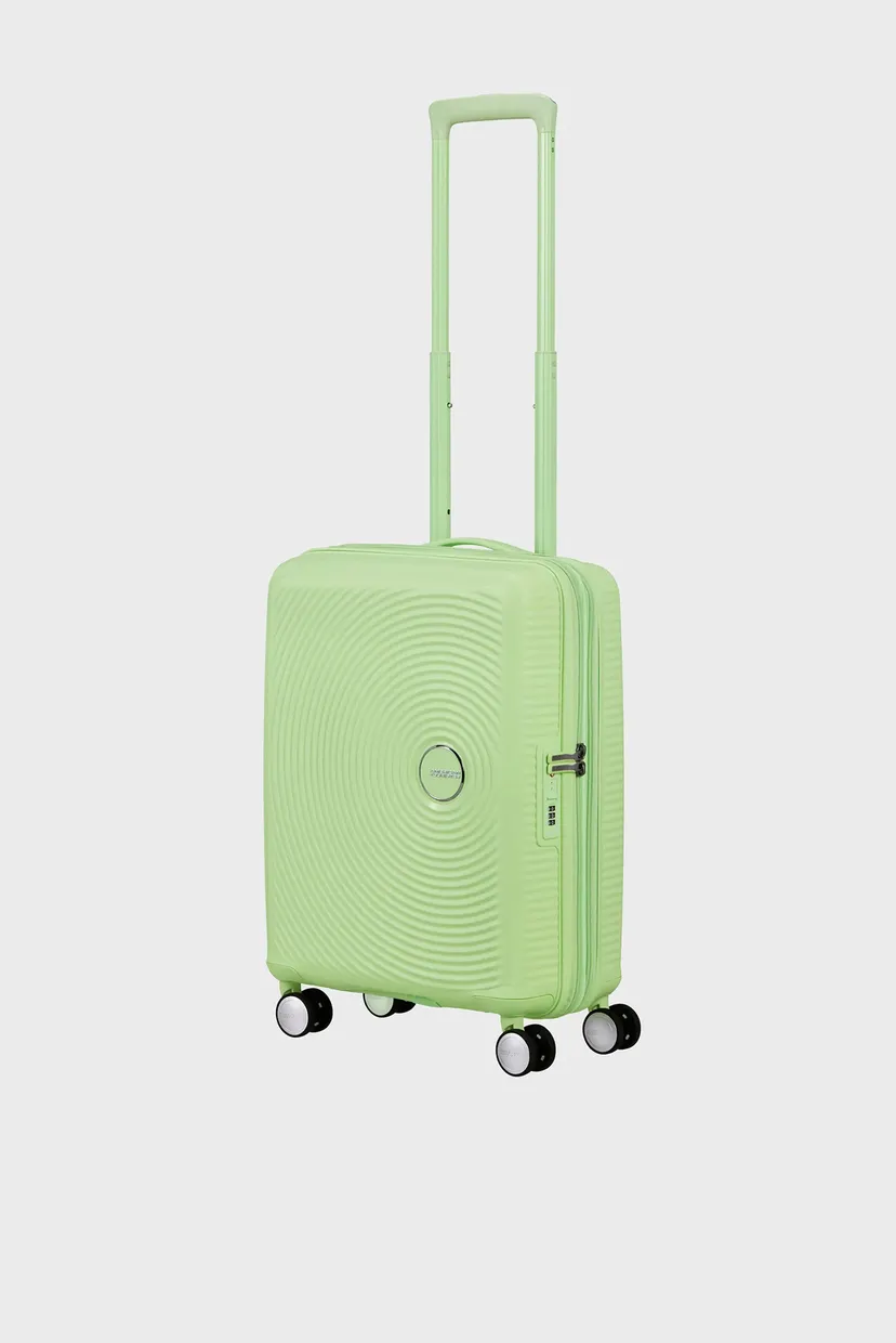 Жіноча зелена валіза 55 см SOUNDBOX KIWI GREEN 6