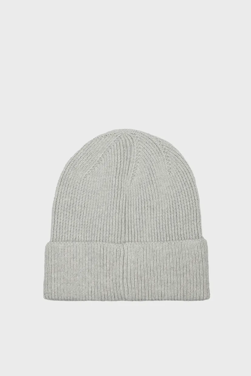 Жіноча сіра шапка TJW ELONGATED FLAG BEANIE 3