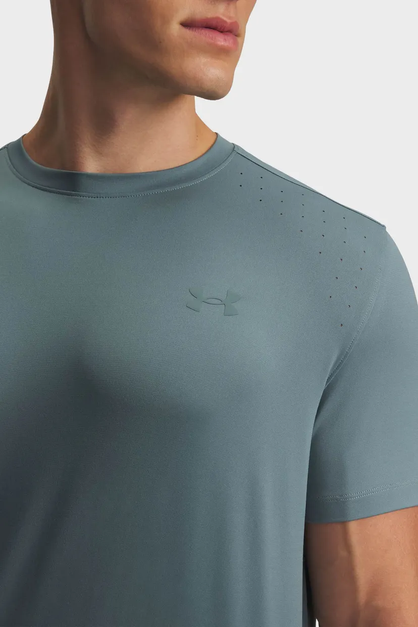 Мужская мятная футболка UA LAUNCH ELITE SHORTSLEEVE 3