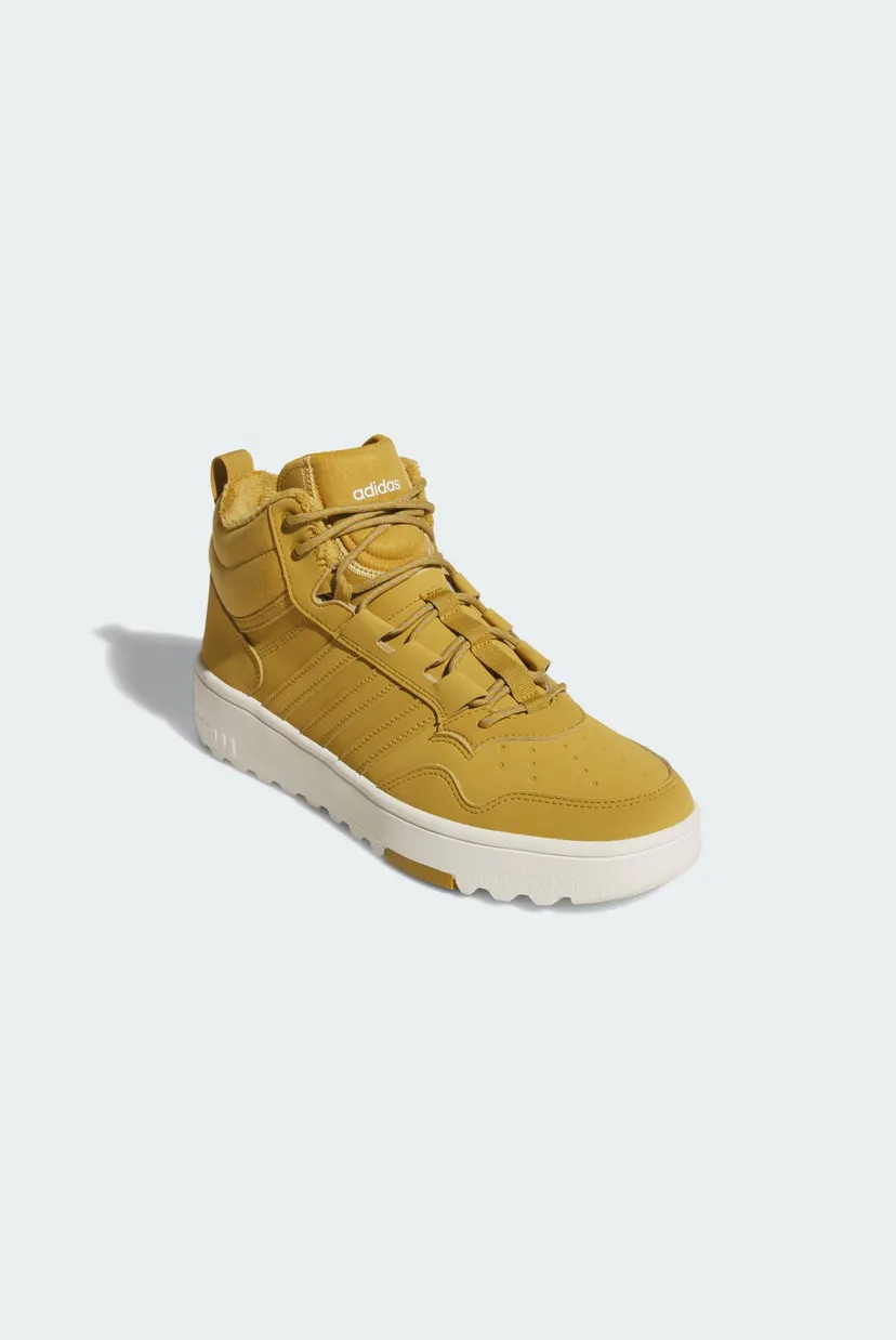 Горчичные кроссовки Hoops 4.0 Mid 4
