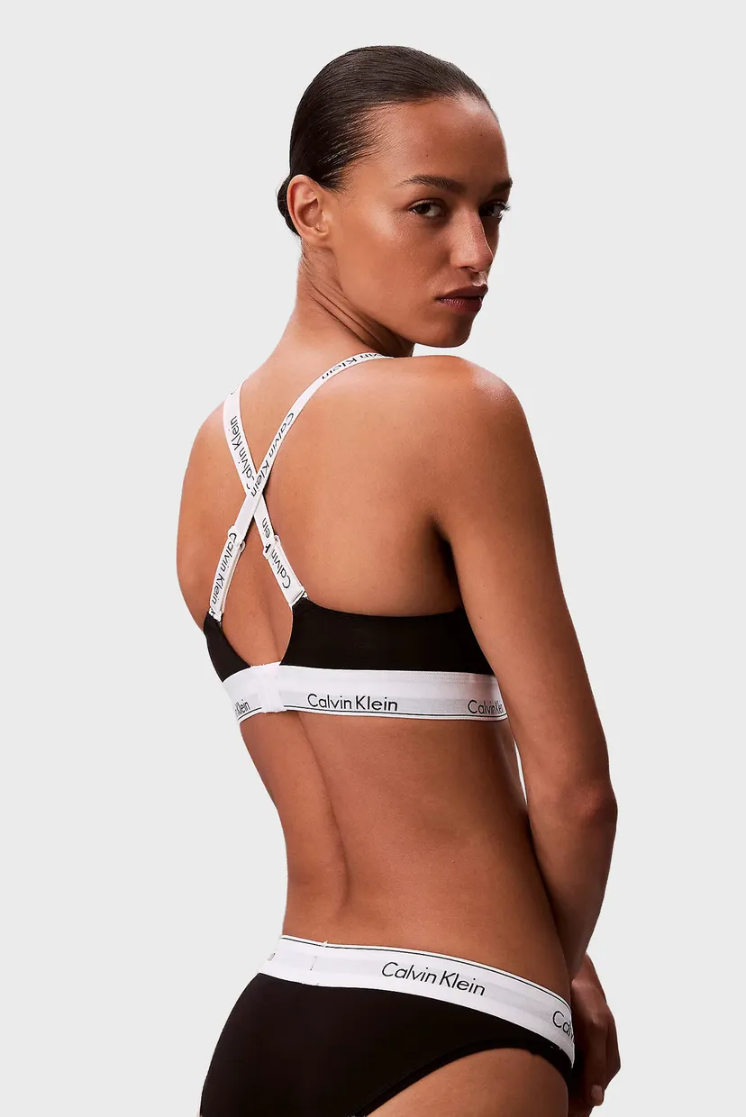 Женский черный бюстгальтер LGHTLY LINED BRALETTE 3