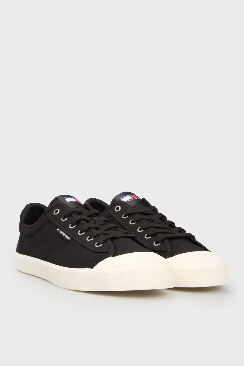 Мужские черные кеды VULCANIZED 3