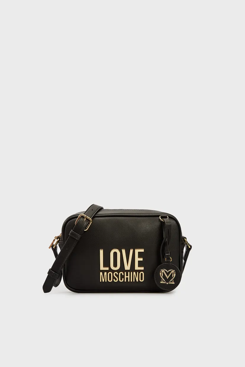 Женская черная сумка Love Moschino JC4107PP1E — MD-Fashion