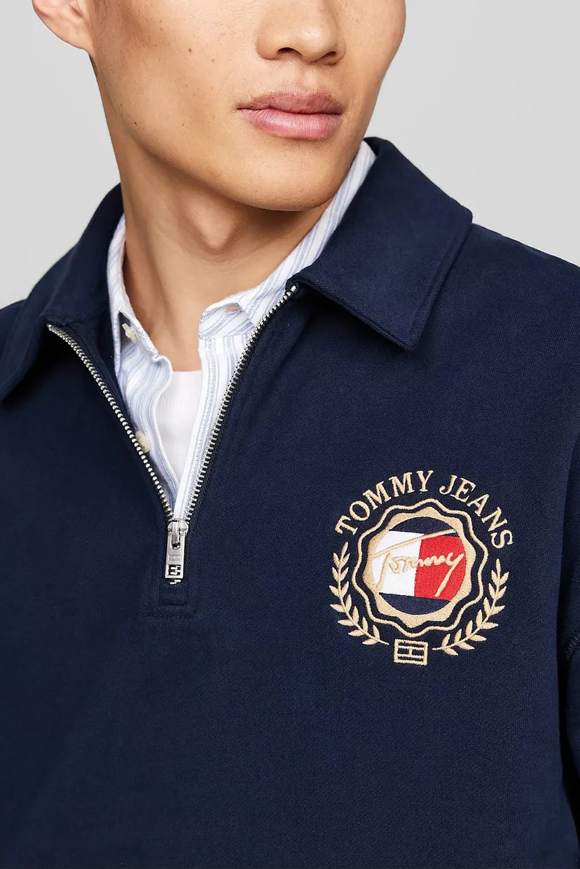 Чоловіча темно-синя спортивна кофта TJM RLX PRP EXPLR LUXE 1/4 ZIP 4