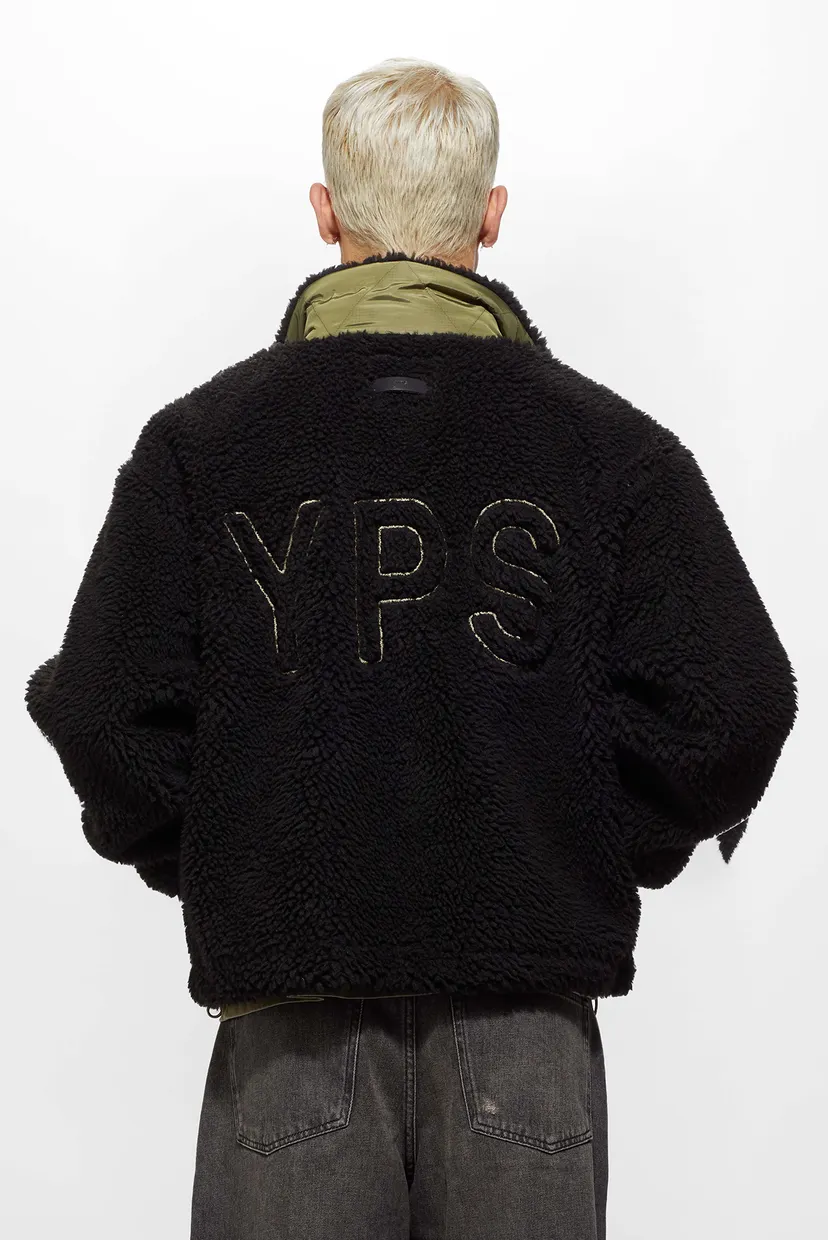 Мужская черная куртка Alan oversized 231 3