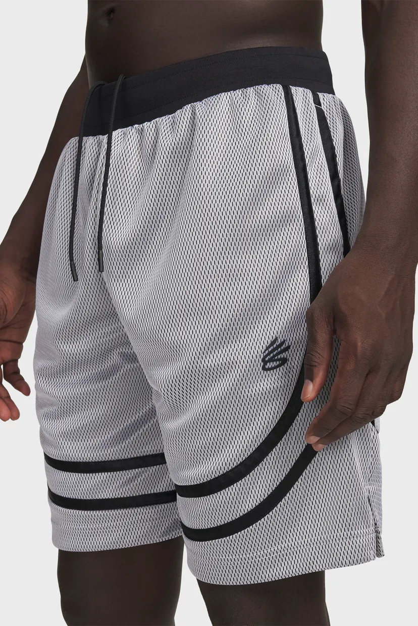 Чоловічі сірі шорти Curry Sig Short-WHT 4