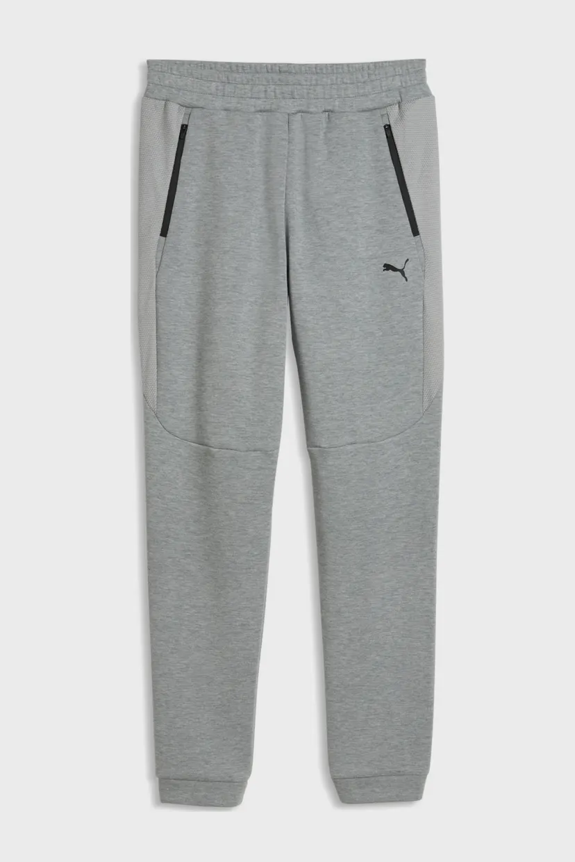 Мужские серые спортивные брюки PUMATECH Elevated Pants Men 4