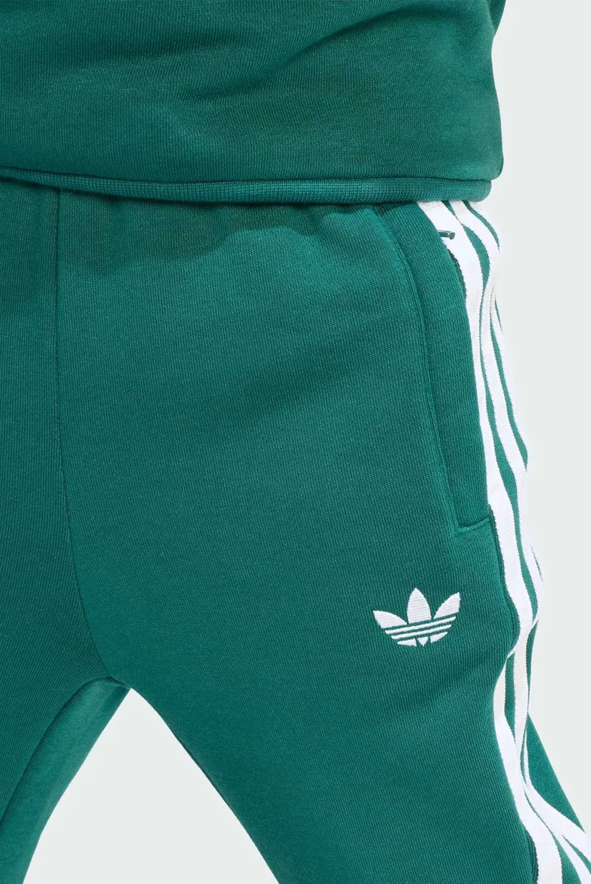 Детский зеленый спортивный костюм (свитшот, брюки) adidas Disney Crew 5