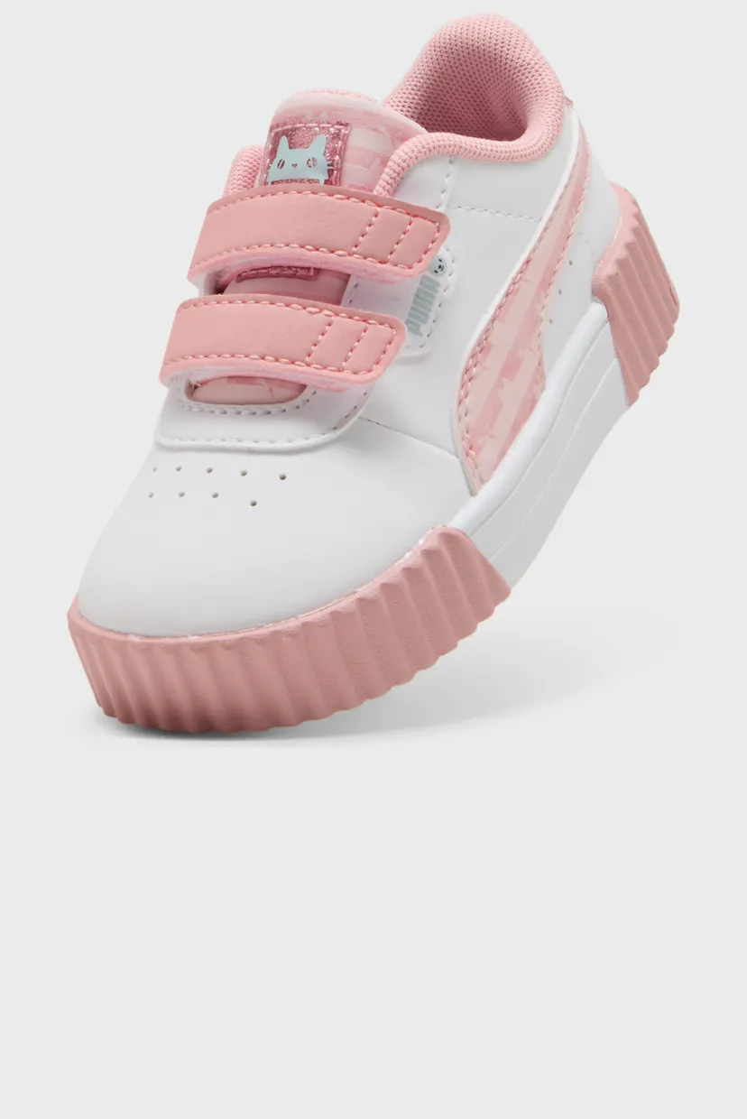 Детские белые сникерсы PUMA x GABBY'S DOLLHOUSE Carina 3.0 Shoes Toddlers 6