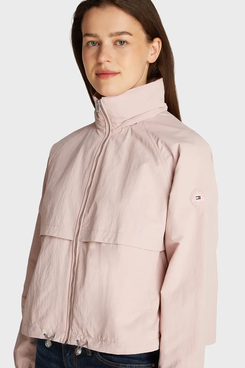 Жіноча рожева вітровка SHORT NYLON WINDBREAKER 4