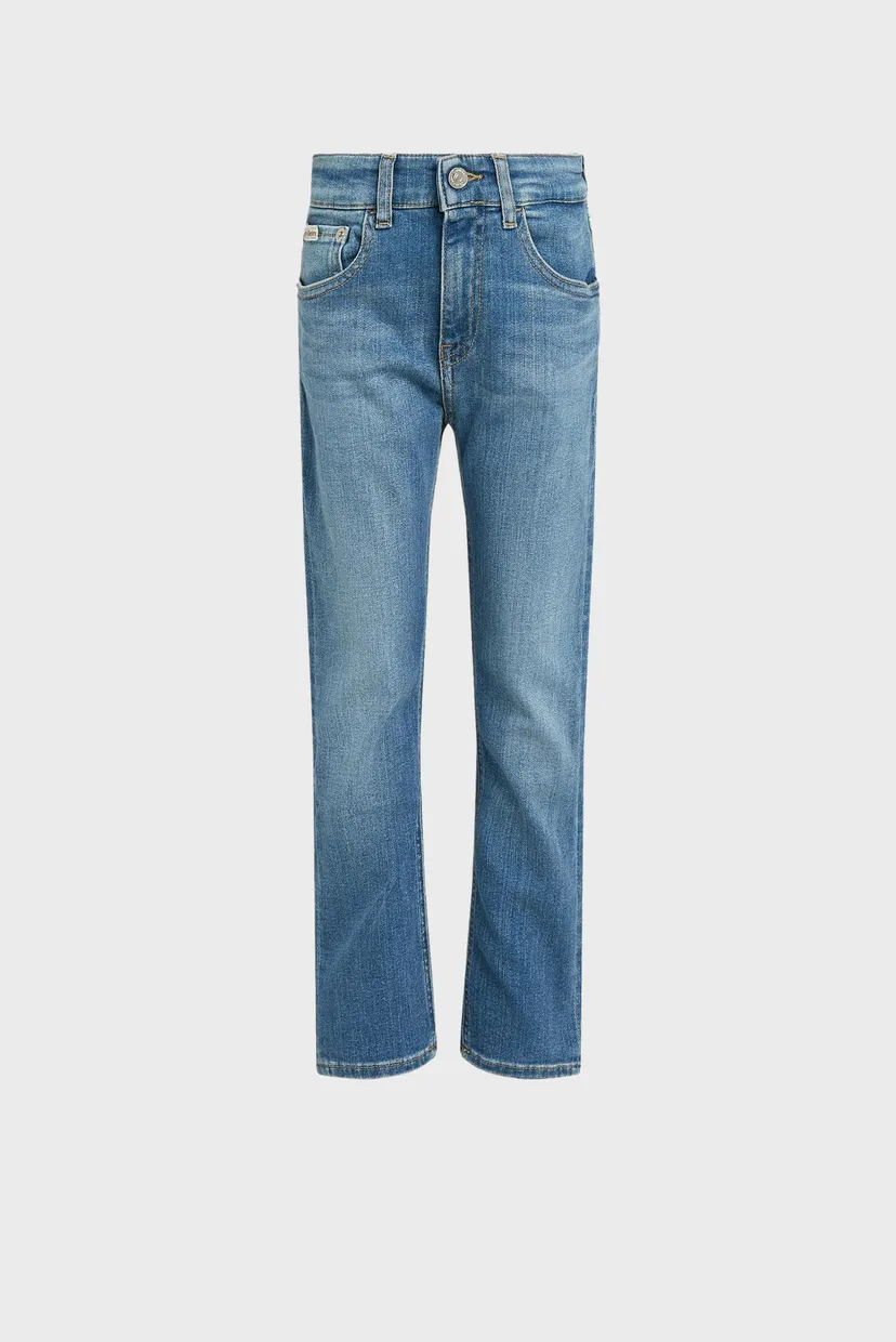 Детские синие джинсы ESS. WASHED BLUE DAD 4