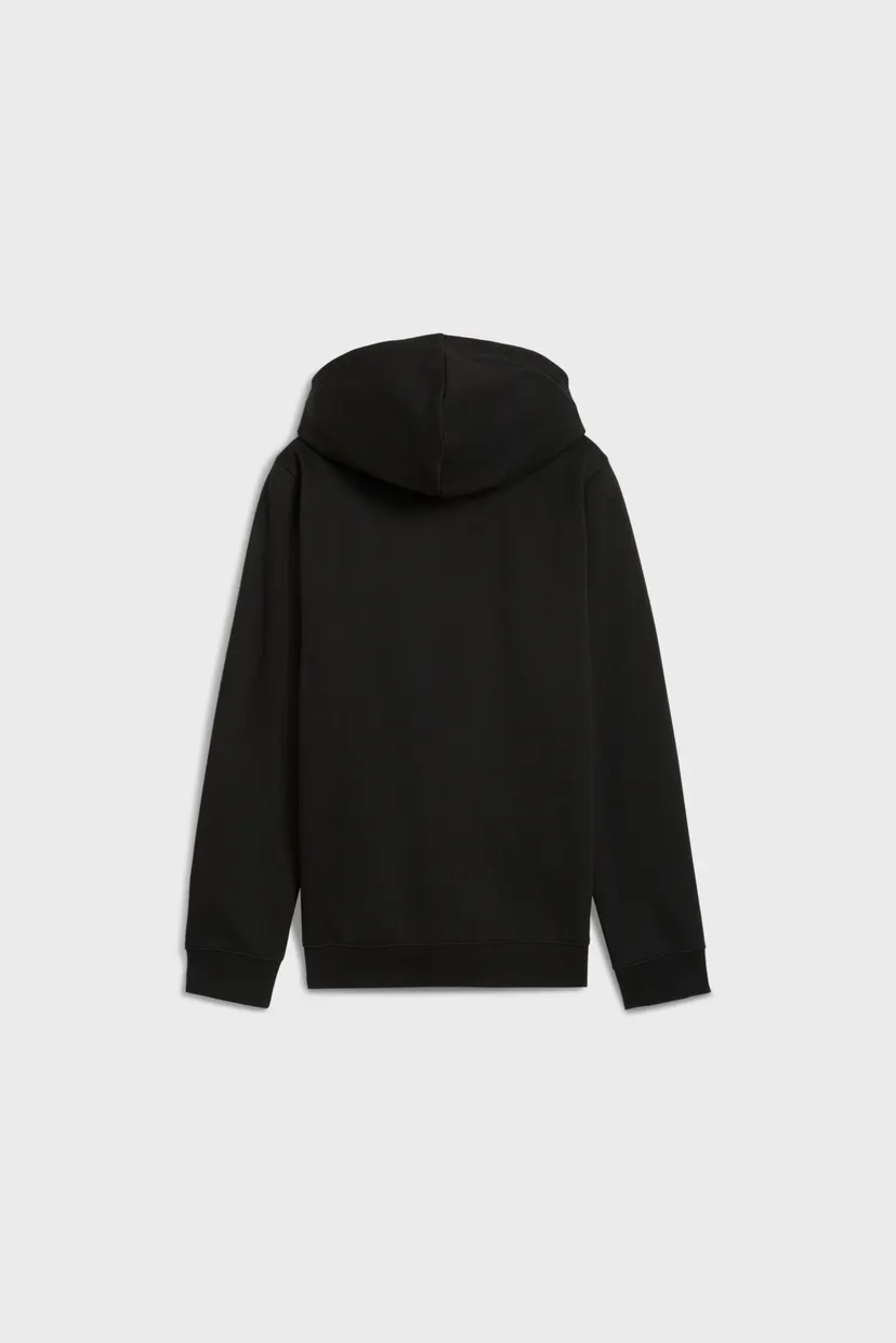 Дитяче чорне худі Essentials Script Full-Zip Hoodie Youth 5