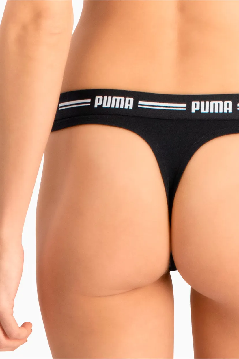 Жіночі чорні трусики (2 шт) Women's Thong 2 Pack 5