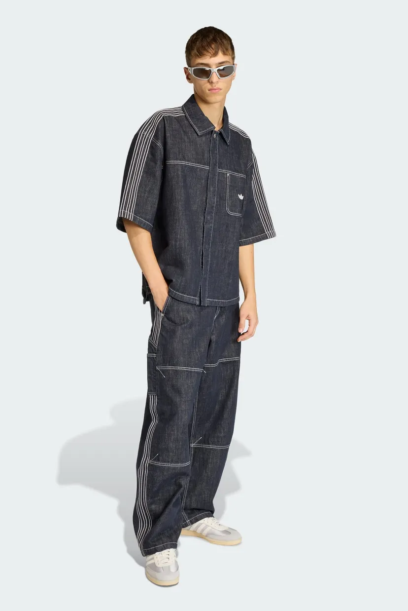 Мужские темно-синие джинсы Originals Work adidas KG6450 — MD-Fashion