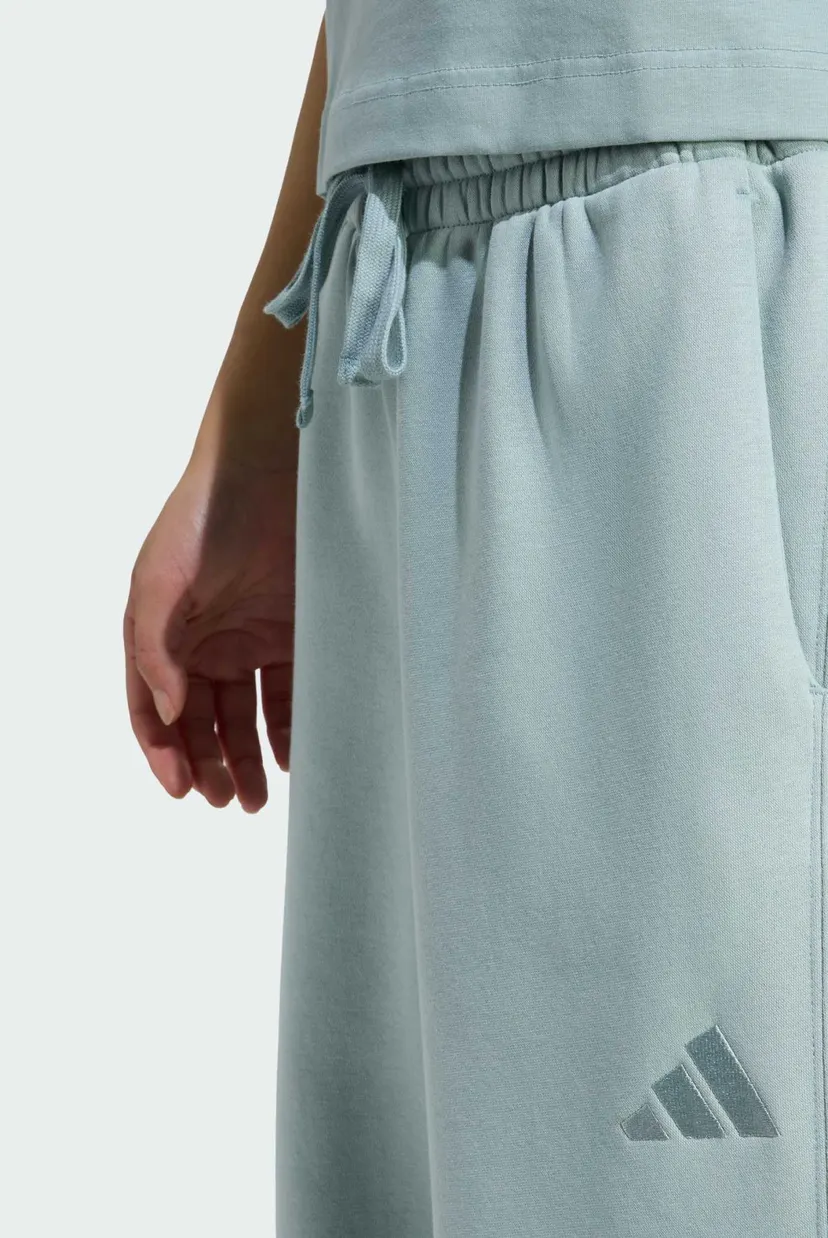 Жіночі м'ятні спортивні штани ALL SZN Fleece Loose Wide-Leg 5