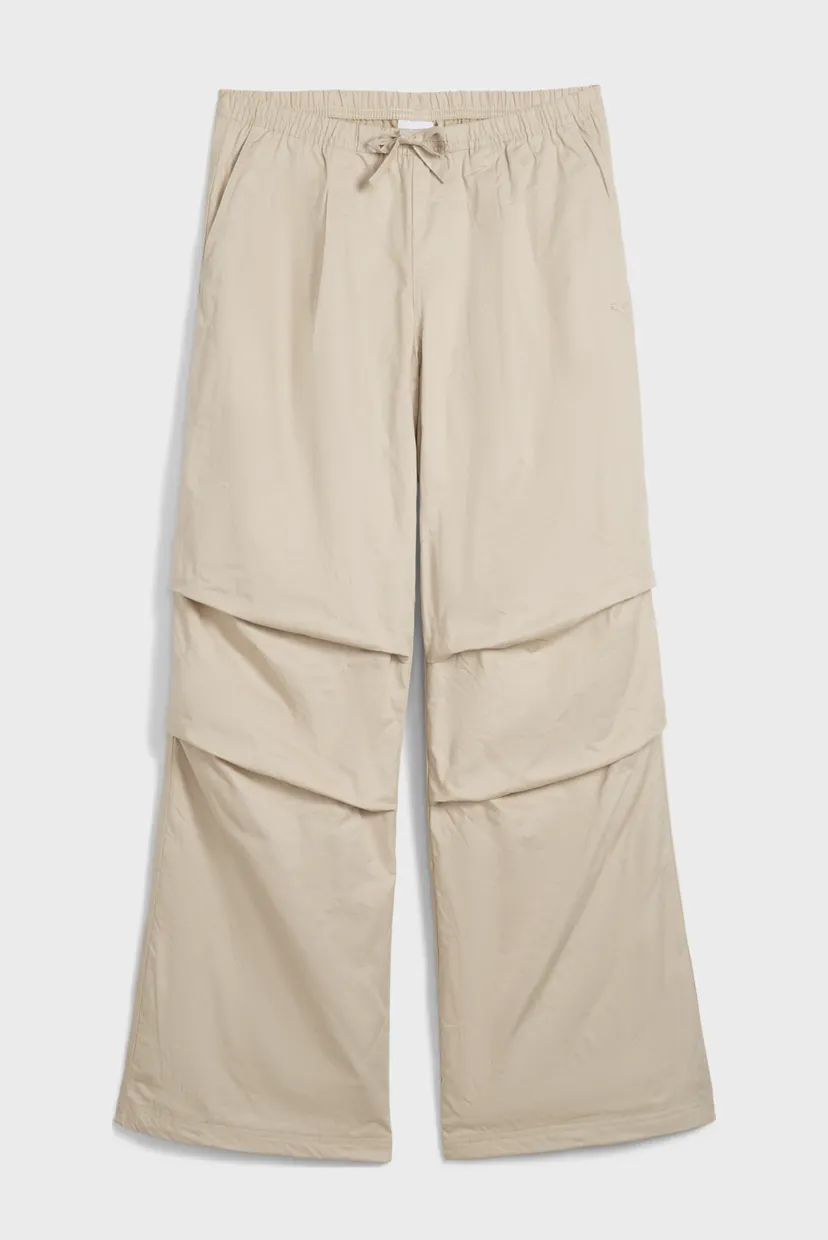 Женские бежевые спортивные брюки YONA Parachute Pants Women 6