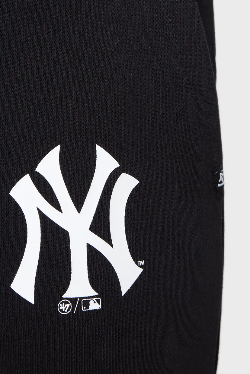 Черные спортивные брюки NEW YORK YANKEES IMPRINT (унисекс) 4