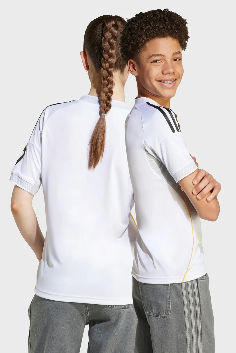 Детская белая футболка Real Madrid 25/26 Home Kids 3