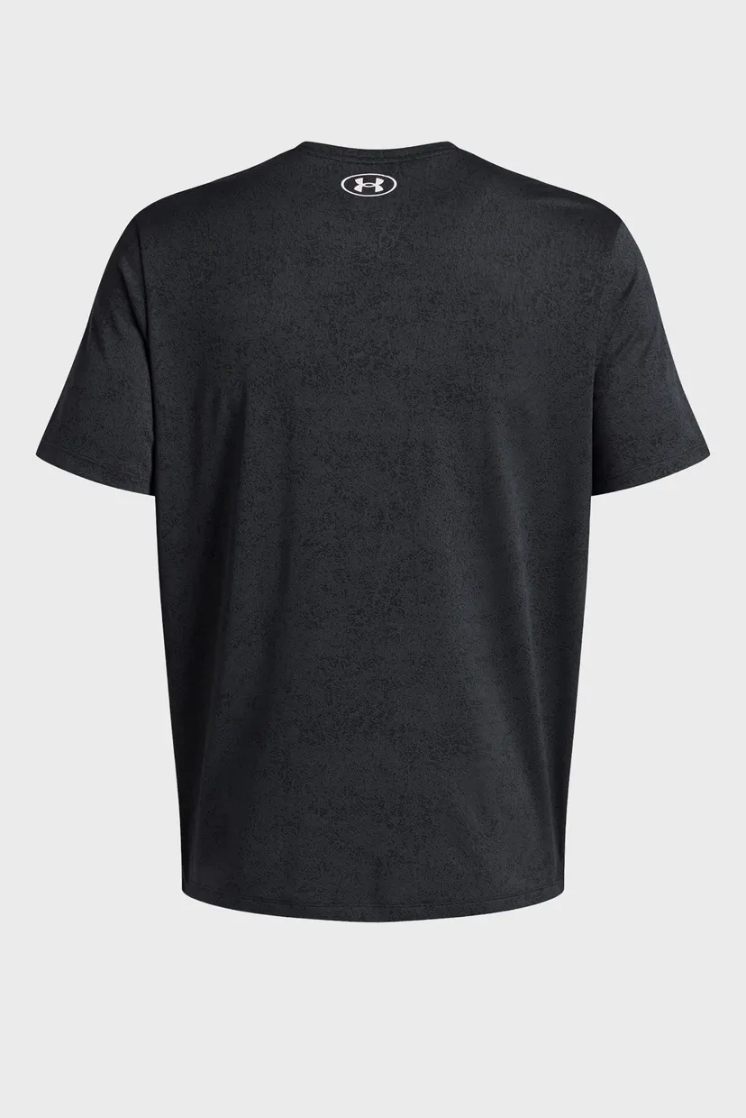 Чоловіча чорна футболка UA Tech Tee Novelty 4