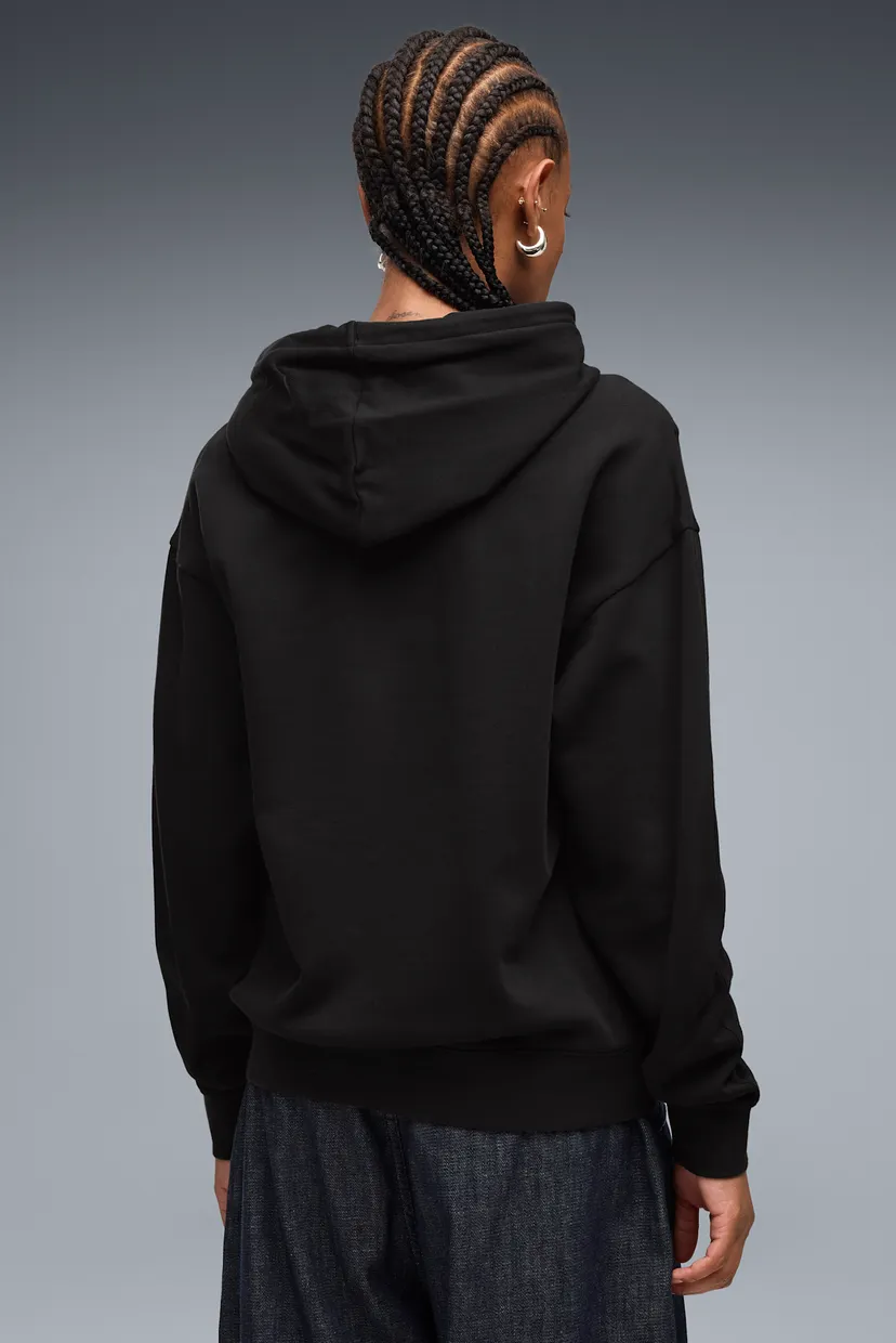 Жіноче чорне худі Essentials Elevated Hoodie Women 3