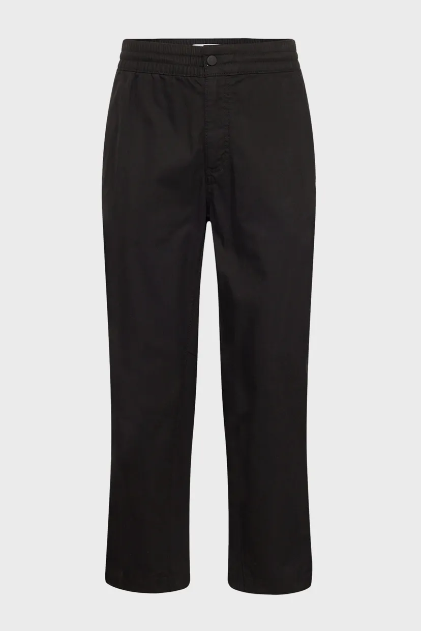 Мужские черные брюки CROPPED WOVEN 4