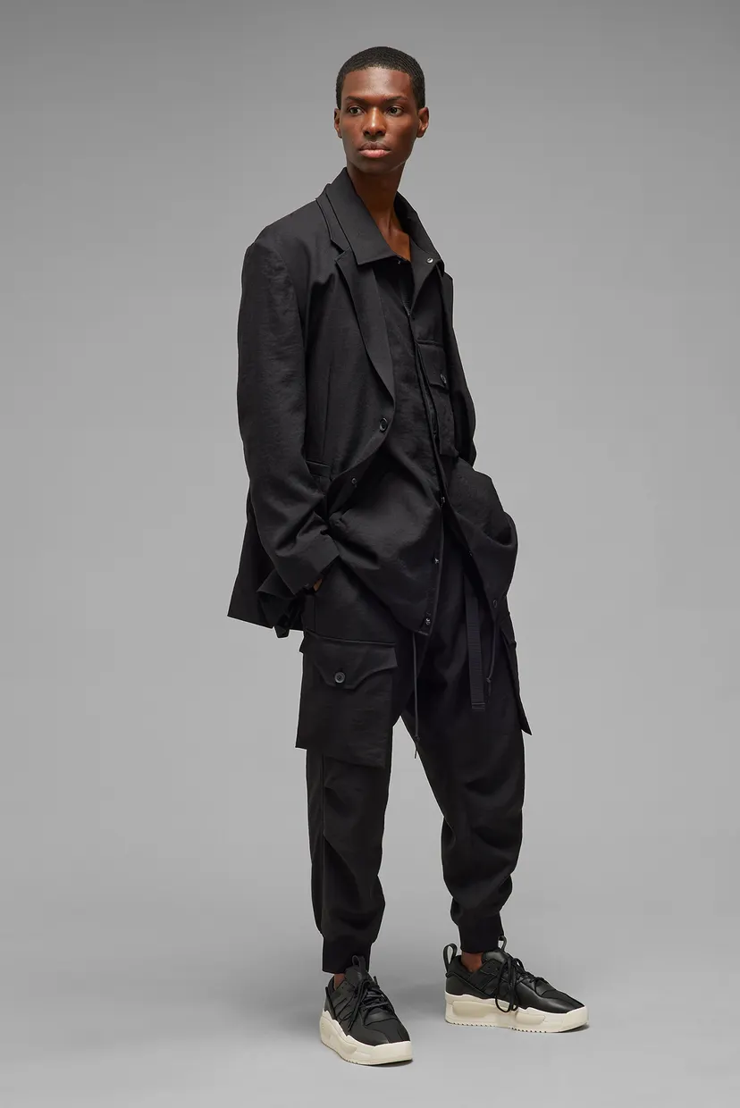 Чоловіча чорна вітровка Y-3 Sport Uniform Coach 3