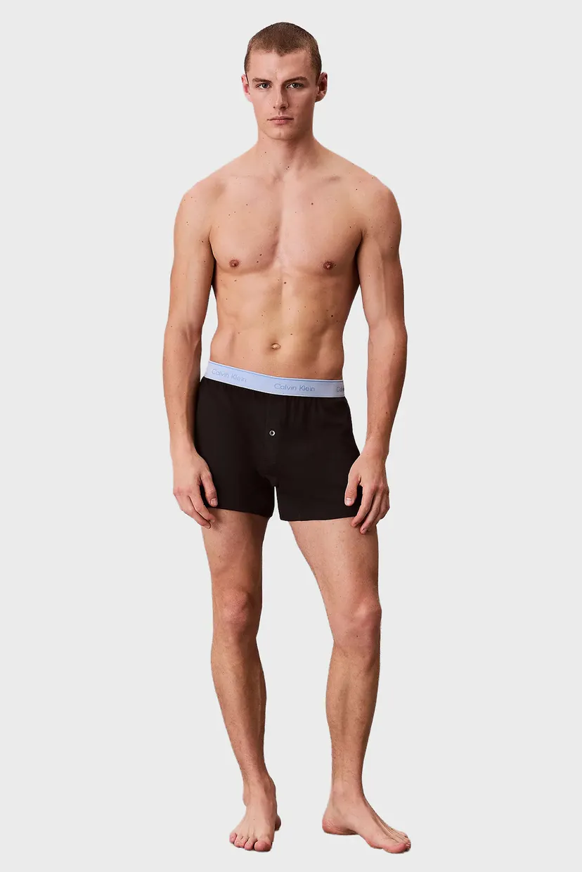 Мужские черные трусы (3 шт) Boxer Trad 5