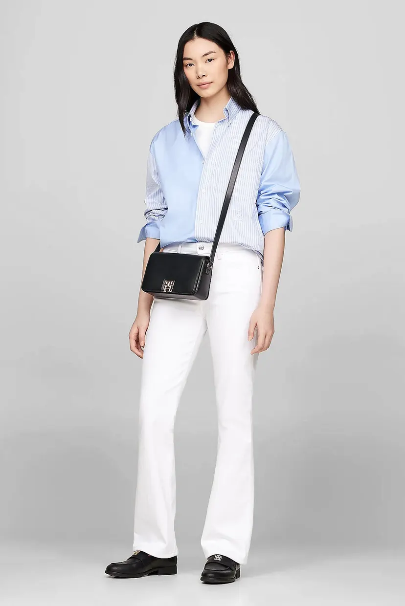 Женская черная сумка TH RESET CROSSOVER Tommy Hilfiger AW0AW16298