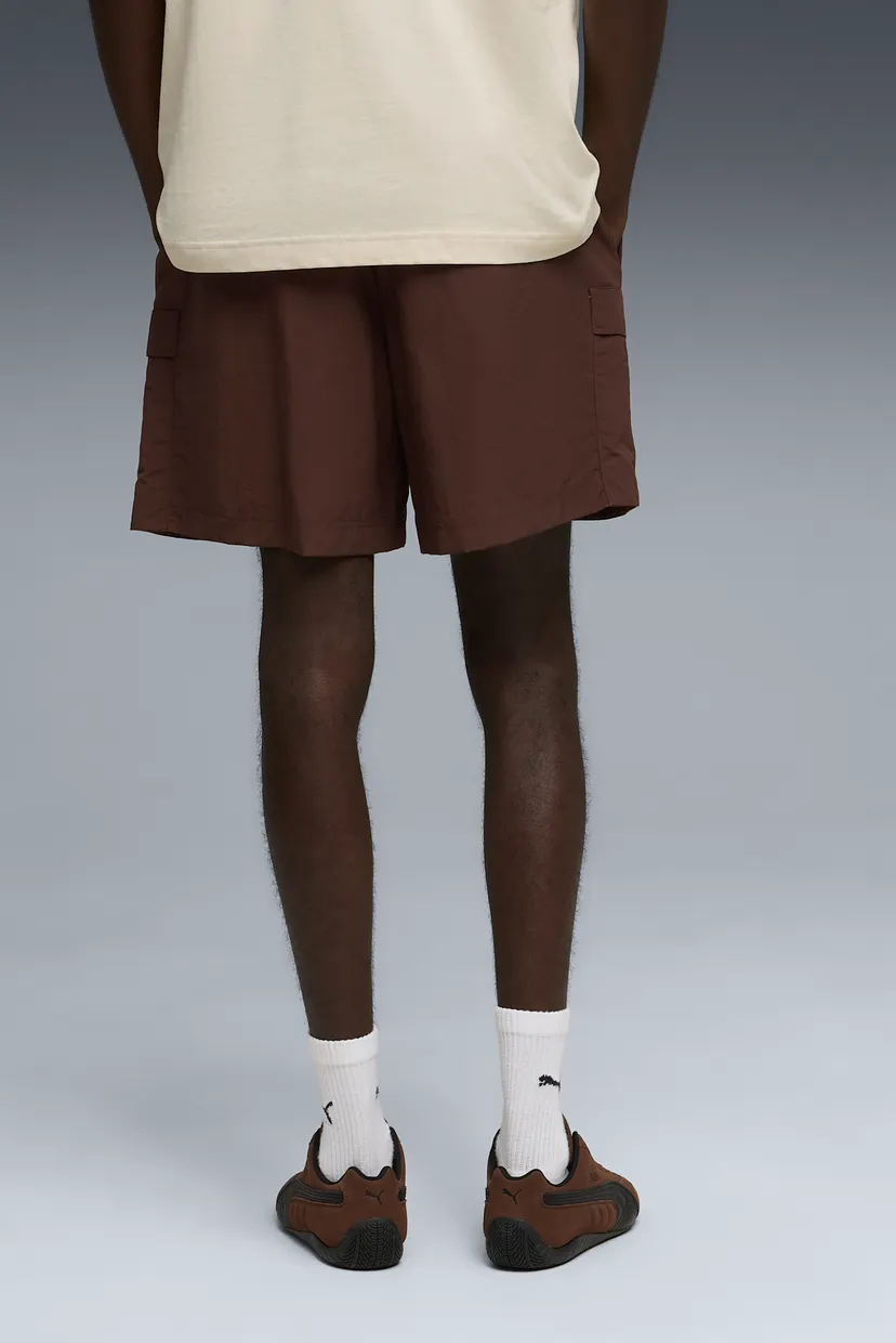 Чоловічі коричневі шорти WARDROBE ESS Relaxed Cargo Shorts 6