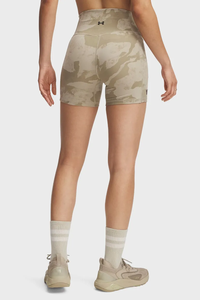 Женские бежевые камуфляжные велосипедки Pjt Rck Middy Short 3