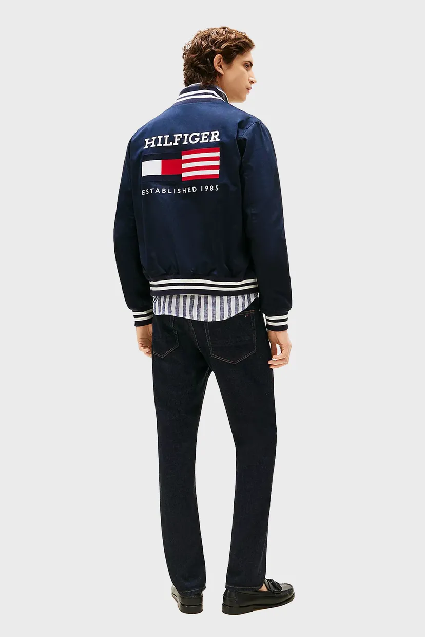 Чоловічий темно-синій бомбер AMERICANA VARSITY JKT 3
