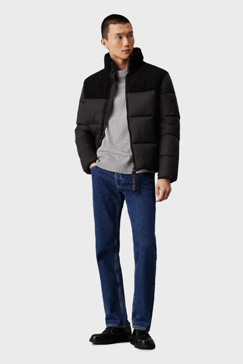Чоловіча чорна куртка SHERPA PUFFER JACKET 3