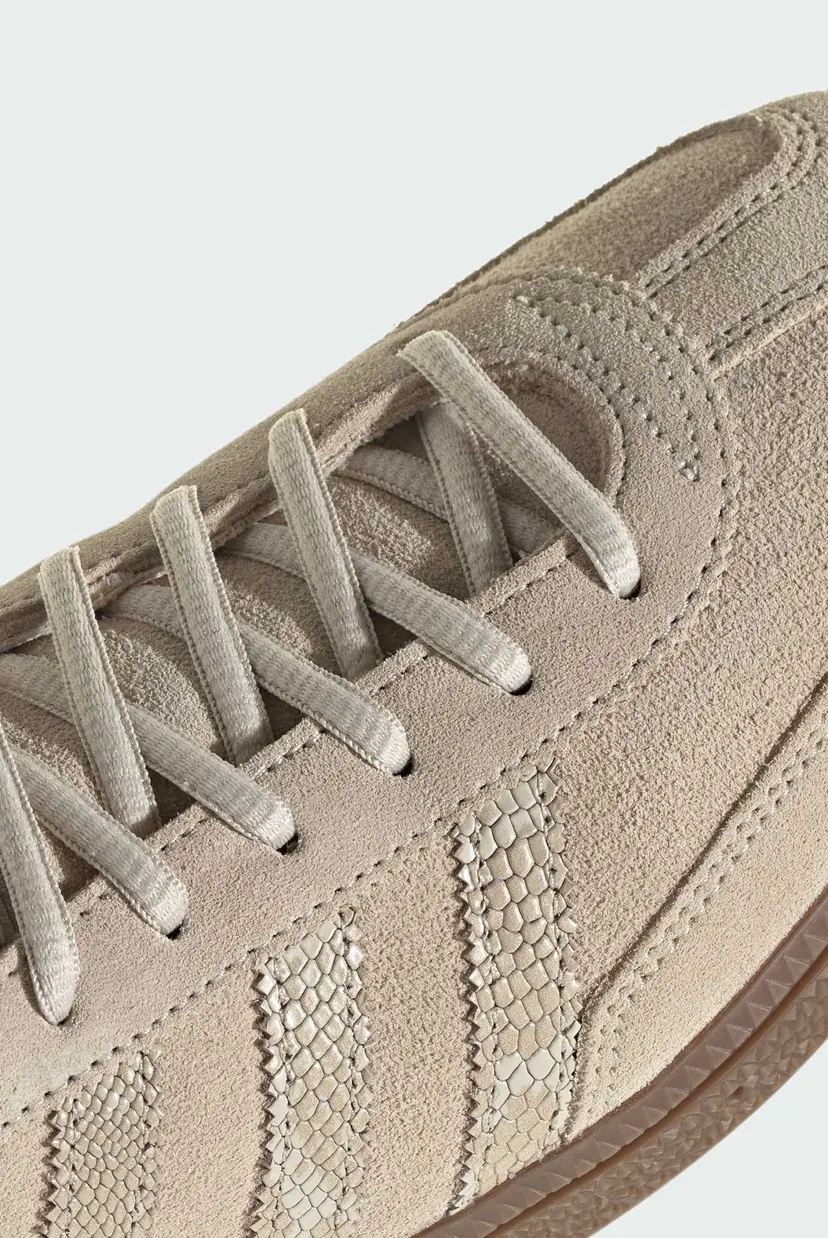 Мужские бежевые кожаные сникерсы HANDBALL SPEZIAL 9